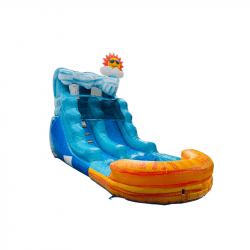 12' Beach Wave Waterslide